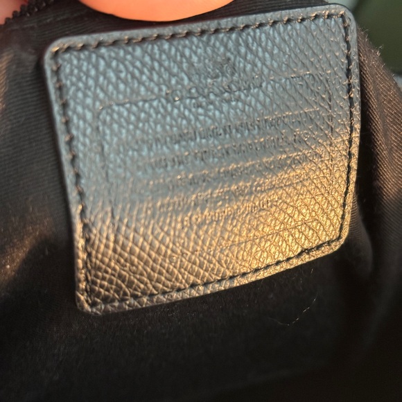 Coach Signature Brown Monogram Tote Bag Large Shoulder Bag Canvas Leather Trim - Picture 6 of 9